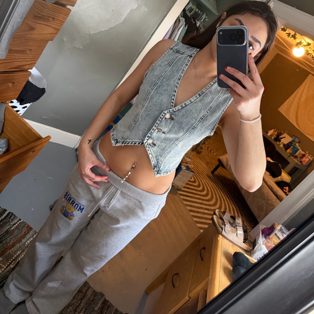 Stylish Denim Vest